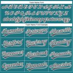 Custom Teal Gray Performance Vapor Golf Polo Shirt with Personalized Team Name and Number Personalized Teal Steel Gray-White