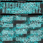 Custom Name and Number Soccer Uniform Jersey - Personalized Teal and Black Sublimation Team Gear Personalized Teal Teal-Black