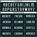 Custom Name Number Volleyball Uniform Jersey Teal White Black Geometric Shape Personalized Design Personalized Teal White-Black