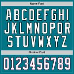 Custom Teal Black White Hockey Jersey - Personalized Sports Apparel Personalized Teal White-Black Hockey Jersey