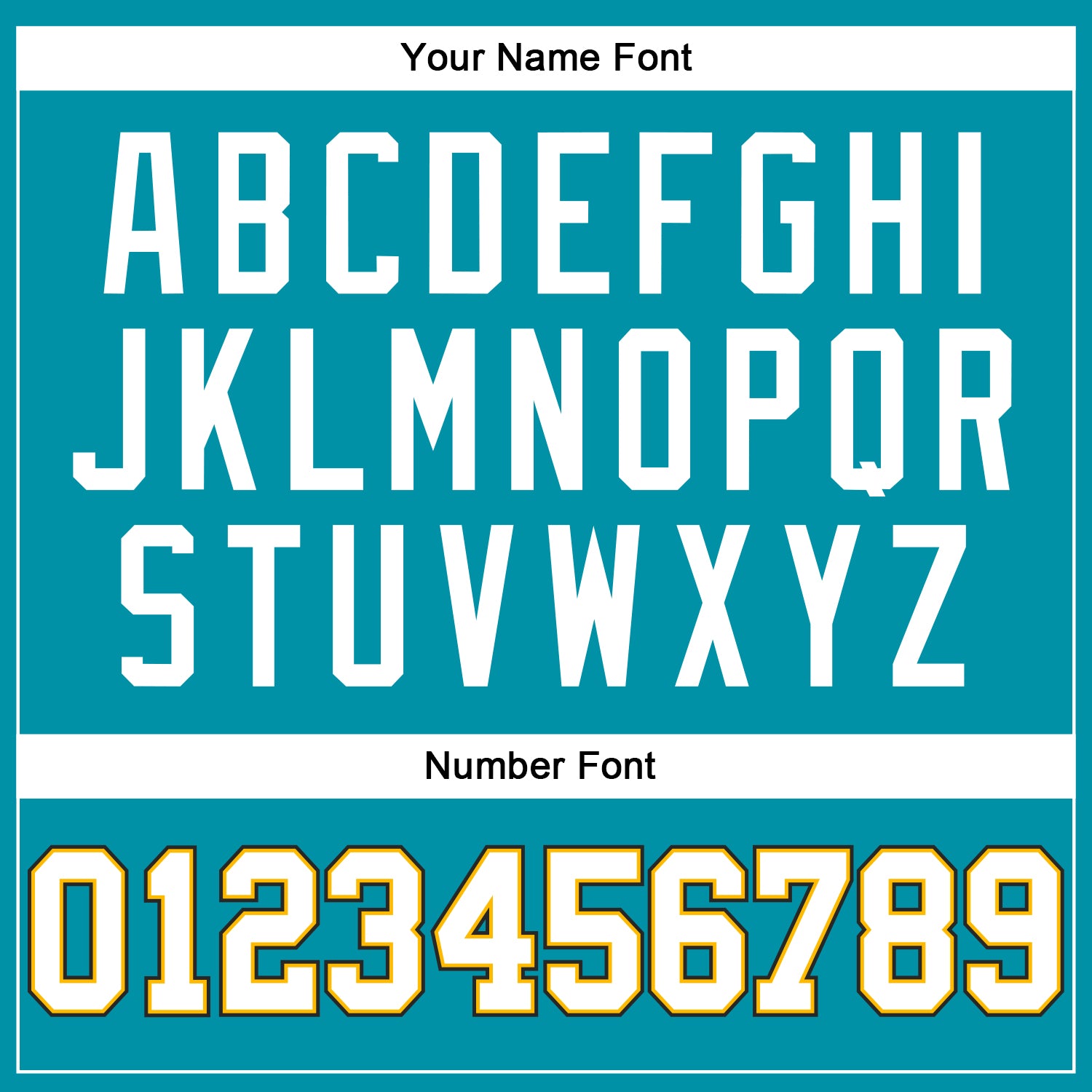 Personalized Teal White Gold-Black Authentic Throwback Basketball Jersey Team Custom Name and Number Custom Basketball Jersey with Personalized Name and Number - Teal White Gold-Black Authentic Throwback Design Personalized - Image 4