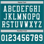 Custom Team Football Jersey - Personalized Teal White Mesh with Name & Number Personalized Teal White Mesh Authentic Football