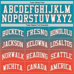 Custom Team Basketball Jersey - Personalized Teal White Orange Fade with Name & Number - Authentic Fashion Jersey Personalized