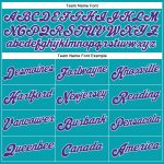 Custom Basketball Jersey - Personalized Purple White Teal Pinstripe with Name & Number - Authentic Team Design Personalized