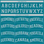Custom Name and Number Basketball Jersey - Personalized Teal White V-Neck Design Personalized Teal White V-Neck Basketball