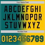 Custom Team Name Number Gradient Baseball Jersey Teal Yellow Black Fashion Authentic Personalized Teal Yellow-Black Authentic