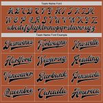 Custom Name and Number Texas Orange Black Gray Bomber Varsity Letterman Jacket - Personalized Two Tone Full-Snap Personalized