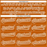 Custom Name and Number Personalized Texas Orange White Gray Baseball Jersey Authentic Team Apparel Personalized Texas Orange
