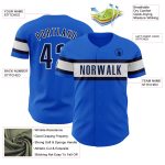Personalized Navy-White Thunder Blue Authentic Baseball Jersey for Men and Women Personalized Thunder Blue Navy-White Authentic