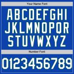 Custom Name Number Baseball Jersey Thunder Blue White Kelly Green Authentic Personalized Thunder Blue White-Kelly Green Authentic