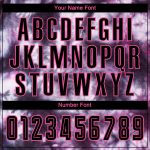 Custom Name Number Tie Dye Soccer Uniform Jersey Black Pink Sublimation Personalized Team Gear Personalized Tie Dye Black-Pink