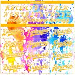 Custom Tie Dye Rainbow 3D Bomber Jacket with Gold-White Design, Personalized Name & Number - Full-Snap Varsity Letterman Jacket