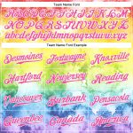 Custom Name Number Tie Dye Baseball Jersey Light Blue Pink 3D Rainbow Design Authentic Team Apparel Personalized Tie Dye