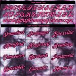 Custom Name and Number Tie Dye 3D Performance T-Shirt in Pink-Black - Personalized Team Apparel Personalized Tie Dye Pink-Black