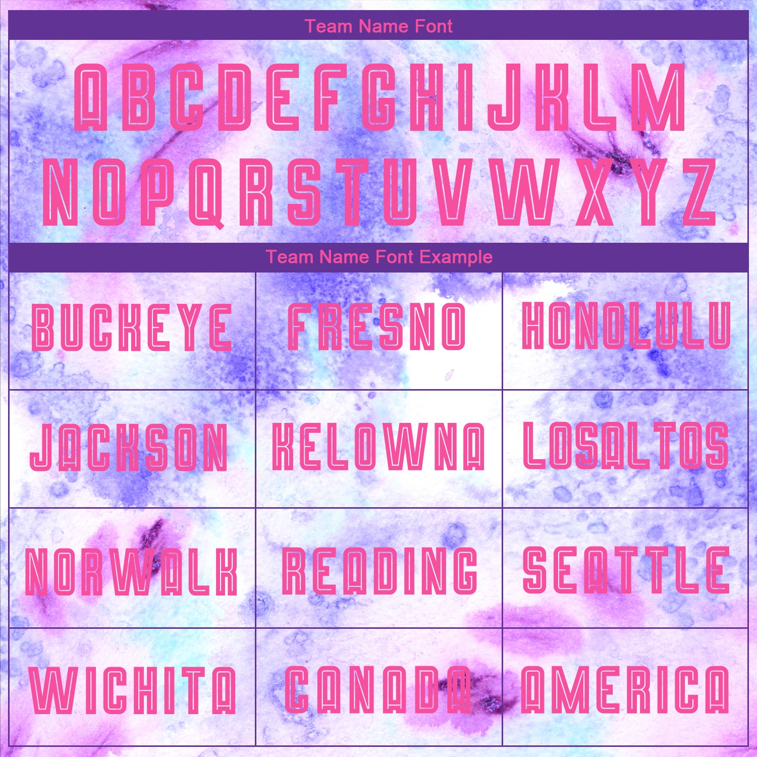 Personalized Tie Dye Pink-Purple Sublimation Soccer Uniform Jersey Team Custom Name and Number Custom Name and Number Tie Dye Soccer Jersey in Pink and Purple - Personalized Sublimation Uniform Personalized Tie Dye Pink-Purple - Image 6