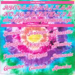 Custom Team Tie Dye Performance T-Shirt with Name and Number - Pink-White 3D Design Personalized Tie Dye Pink-White 3D Performance