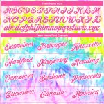 Custom Tie Dye 3D Rainbow Performance T-Shirt with Name and Number - Pink and White Team Apparel Personalized Tie Dye Pink-White