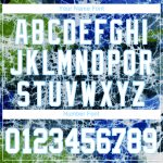 Custom Name and Number Tie Dye Baseball Jersey - White Light Blue 3D Authentic Team Apparel Personalized Tie Dye White-Light