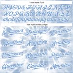 Custom Name and Number 3D Watercolor Tie Dye Baseball Jersey - White Light Blue Authentic Team Apparel Personalized Tie Dye