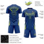 Custom US Navy Blue Gold Soccer Jersey Personalized with Name and Number - Sublimation Team Uniform Personalized US Navy