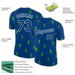 Custom US Navy Money Theme T-Shirt with 3D Dollar Sign, Team Name & Number, Personalized Performance Shirt Personalized US