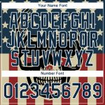US Navy 3D Skull T-Shirt with American Flag, Custom Name & Number, Performance Tee Personalized US Navy Blue White 3D Skull