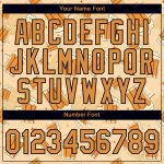 Custom Name and Number Beer T-Shirt - Personalized Vegas Gold Bay Orange-Black 3D Pattern Design for Team Performance Personalized