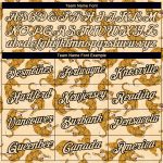 Personalized 3D Pattern Tiger T-Shirt in Vegas Gold and Black - Performance Tee Personalized Vegas Gold Black 3D Pattern