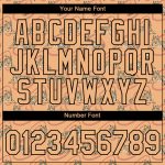 Custom Name & Number 3D Pattern Tiger Performance T-Shirt - Vegas Gold & Black Design Personalized Vegas Gold Black 3D Pattern