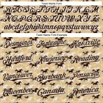 Personalized Horse Baseball Jersey with Custom Name and Number, 3D Vegas Gold Brown-White Pattern Design Personalized Vegas
