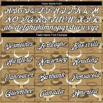 Custom Name Number Cowboy T-Shirt 3D Pattern Design Vegas Gold White Black Performance Accessory Personalized Vegas Gold