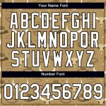 Custom Name Number Cowboy T-Shirt 3D Pattern Design Vegas Gold White Black Performance Accessory Personalized Vegas Gold