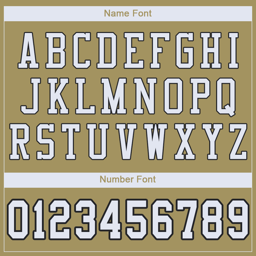 Personalized Vegas Gold White-Black Mesh Authentic Football Jersey Personalized Vegas Gold Football Jersey - Authentic White-Black Mesh Design Personalized Vegas Gold White-Black Mesh Authentic - Image 5