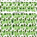 Personalized Cactus Festival 3D Pattern Green Baseball Jersey - Authentic White Edition Personalized White Aurora Green 3D