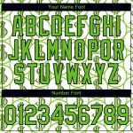 Custom Dollar Sign Money Theme T-Shirt with Personalized Name and Number - White Aurora Green-Black 3D Pattern Design Personalized