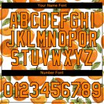 Custom Name and Number 3D Pattern T-Shirt for Summer, Personalized White Bay Orange-Black Design, Perfect for Holidays Personalized