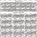 Custom Personalized 3D Black and White Deer Baseball Jersey with Name and Number - Unique Team Apparel Personalized White