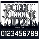 Custom Name and Number Personalized 3D Wolf Baseball Jersey - Black and White Animal Design Personalized White Black 3D Pattern