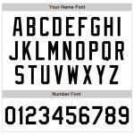 Custom Name and Number Authentic Baseball Jersey with 3D Pattern Curve Lines - Personalized White and Black Design Personalized