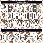 Custom Name and Number 3D Pattern Performance T-Shirt for Teams - Personalized White and Black Design Personalized White