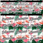 Custom Hawaii Flamingo Performance T-Shirt with 3D Pattern Design - Personalized Team Name and Number, Unisex Personalized