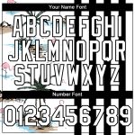 Custom Name Number Authentic Hawaiian Palm Trees Baseball Jersey 3D Pattern White Black Personalized White Black 3D Pattern