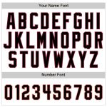 Custom Name Number Personalized Authentic Football Jersey - White Black Cardinal Mesh Personalized White Black-Cardinal Mesh