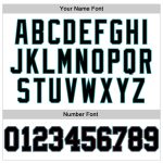 Custom Team Name and Number Long Sleeve Performance T-Shirt - Personalized White Black Crimson-Aqua Design Personalized White
