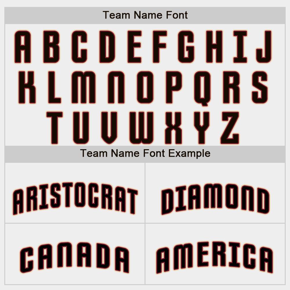 Personalized White Black-Crimson Baseball Jersey Team Custom Name and Number Custom Name Number Personalized Baseball Jersey in White Black-Crimson Personalized White Black-Crimson Baseball Jersey Team - Image 4