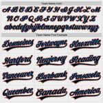 Custom Name and Number Two-Button Unisex Softball Jersey - Personalized Electric Blue-Orange & Black/White Design Personalized