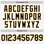 Personalized Authentic Sleeveless Baseball Jersey - White Black Gold Personalized White Black-Gold Authentic Sleeveless Baseball