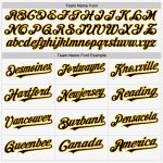 Personalized Authentic Sleeveless Baseball Jersey - White Black Gold Personalized White Black-Gold Authentic Sleeveless Baseball