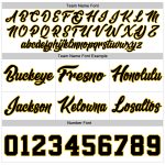 Custom Name Number Black Gold White Throwback Basketball Shorts Authentic Team Apparel Personalized White Black-Gold Authentic