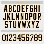 Custom Name Number Personalized Baseball Jersey Black Gold White Team Personalized White Black-Gold Baseball Jersey Team